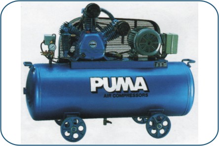 Máy Nén Khí Piston Puma,Máy Bơm Hơi Puma Từ 1Hp - 30Hp, Áp Suất Lớn Nhất  10Bar
