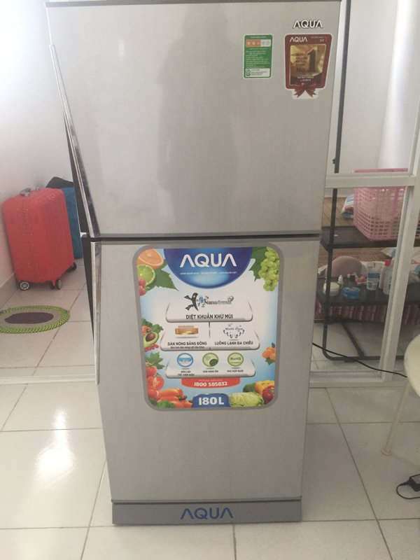 Tủ lạnh Aqua 165 lít AQR-S185BN SN tại Thegioidienmay247.vn