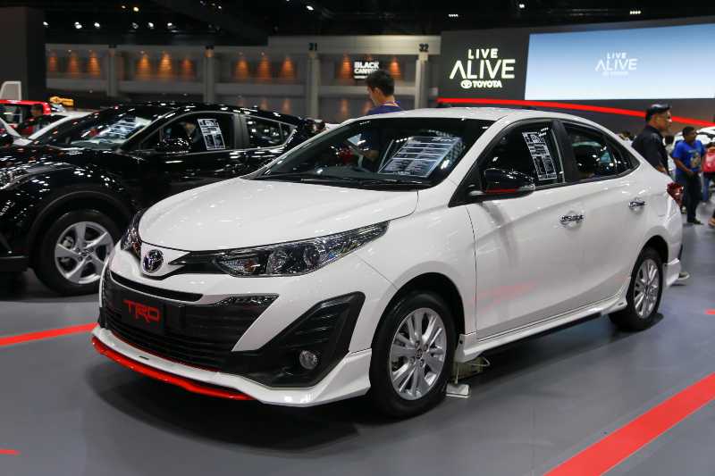 Chiêm ngưỡng Toyota Yaris sedan giá 329 triệu đồng tại Thái Lan