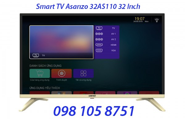 Top Tv 32Inch Giá Rẻ Bán Chạy Nhất Hiện Nay:smart Tivi Asanzo 32As110