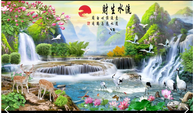 Gạch Tranh 3D Phong Cảnh Đẹp Thiên Nhiên Tại Hà Nội