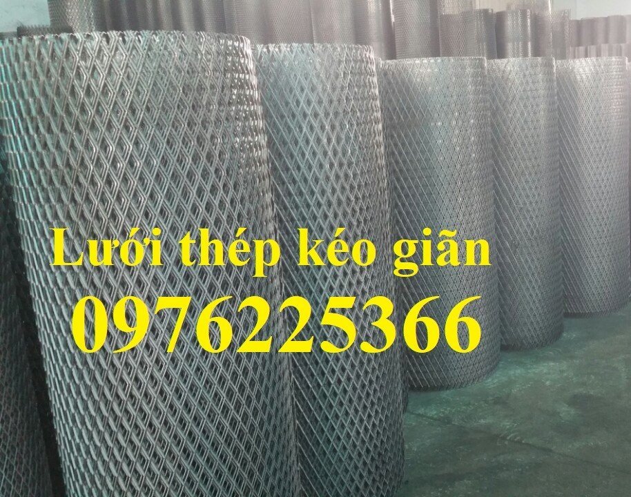 Lưới Hình Thoi 20X40, 25X50 Tôn 2Ly