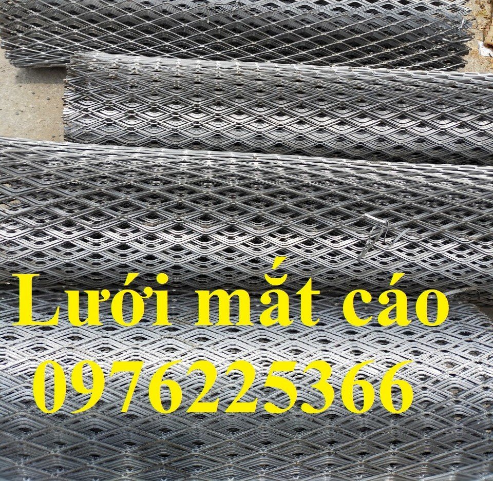 Lưới Hình Thoi 20X40, 25X50 Tôn 2Ly