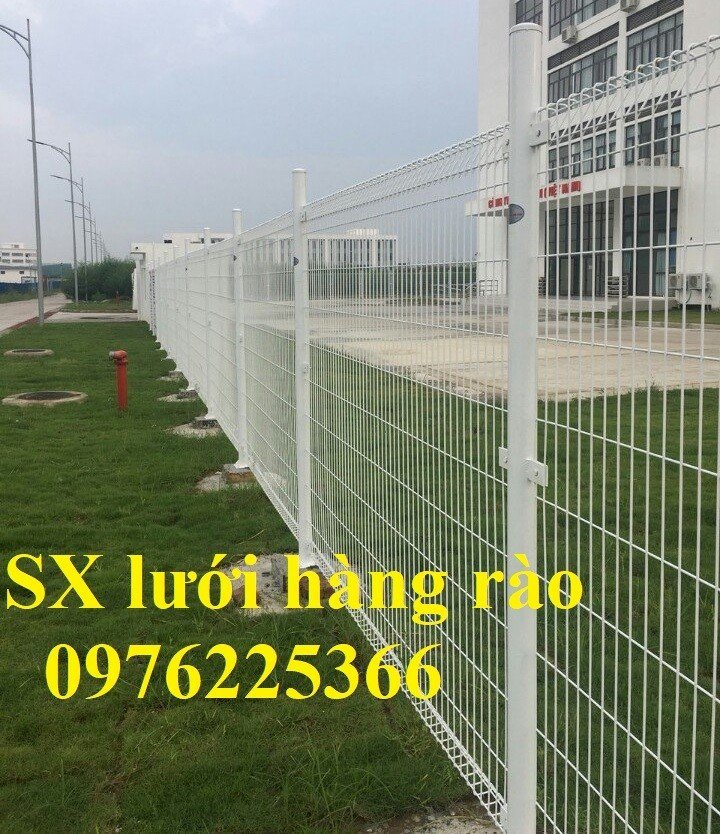 Hàng Rào Lưới Thép Gập Hai Đầu D5A(50*150) Hưng Thịnh