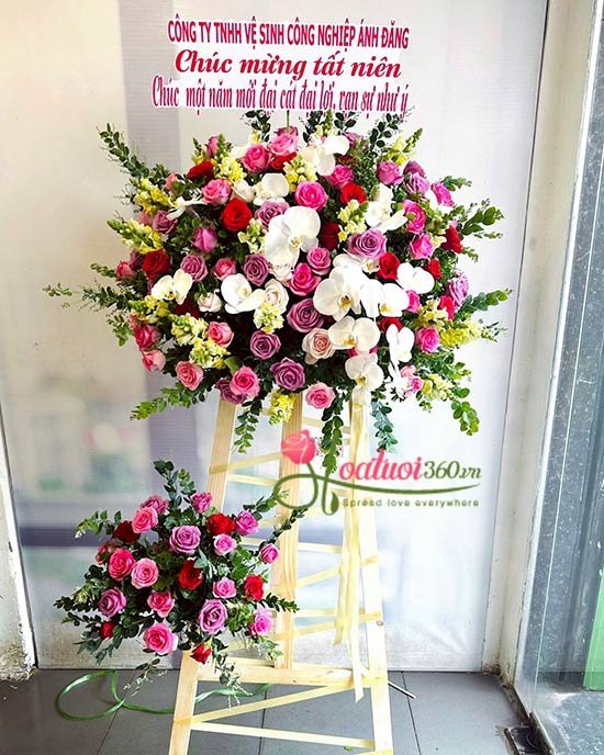 Cửa hàng hoa khai trương đẹp tại Thuận An Bình Dương