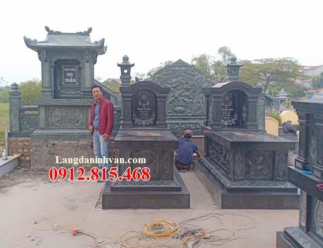 Mẫu mộ đôi, nhà mồ song thân gia đình đẹp bán tại Đồng Nai