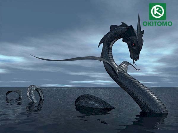 Huyền thoại về loài thuồng luồng khổng lồ hình dáng giống rắn biển ẩn mình dưới bùn sâu