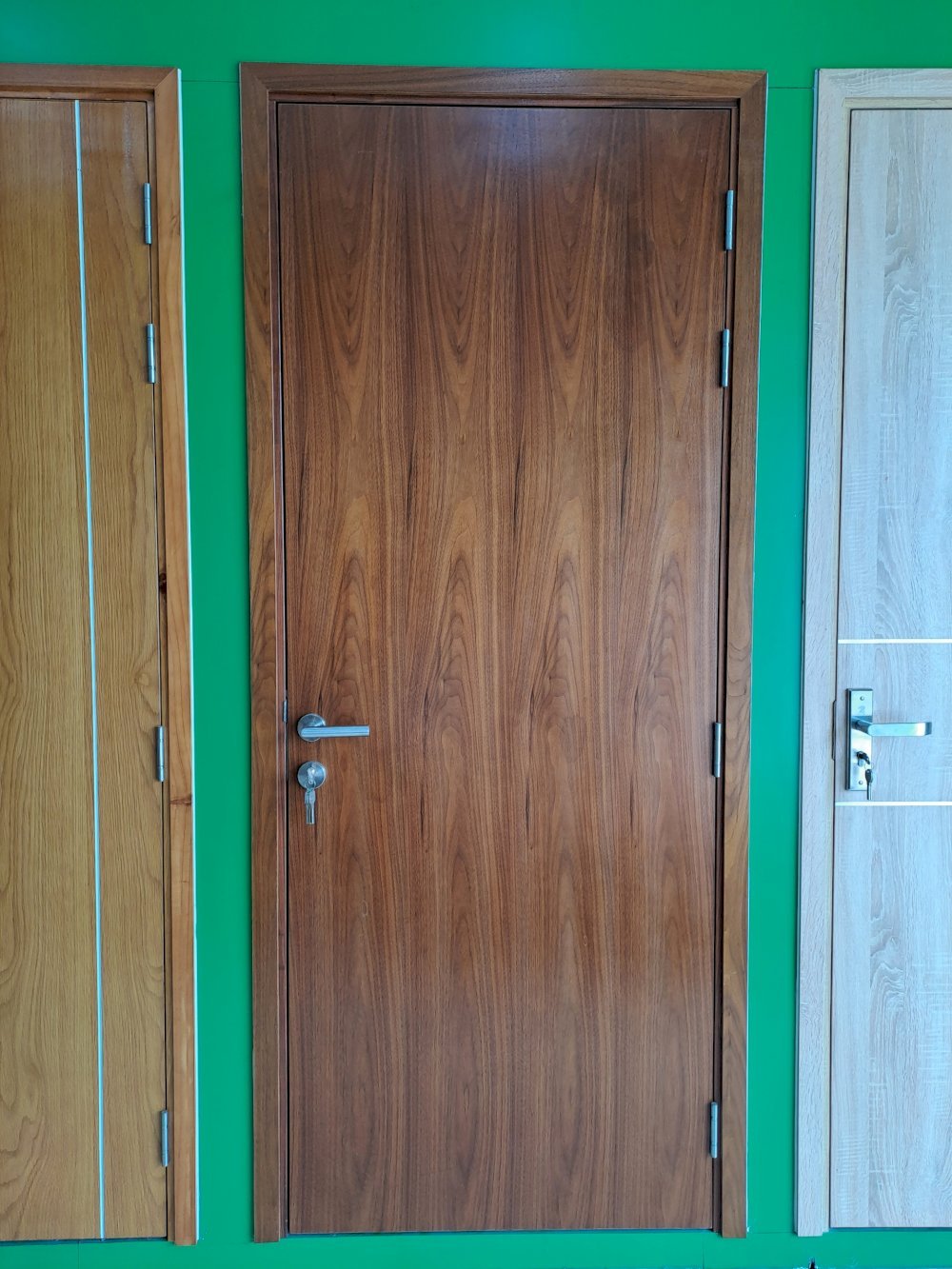 Cửa gỗ công nghiệp MDF Veneer tại Bình Dương- Cửa phòng ngủ 