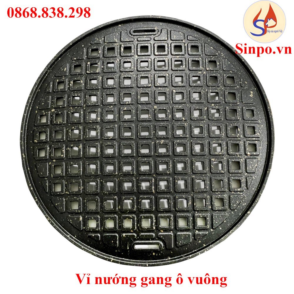 Vỉ nướng gang ô vuông, vỉ nướng karo