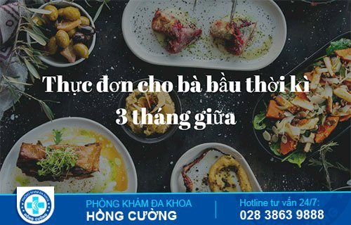 Chế độ dinh dưỡng cho mẹ bầu cho mỗi giai đoạn