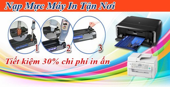 Nạp mực in chất lượng, giá rẻ tại TPHCM