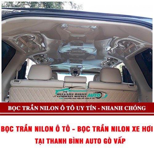 Bọc trần nilon ô tô tại Thanh Bình Auto
