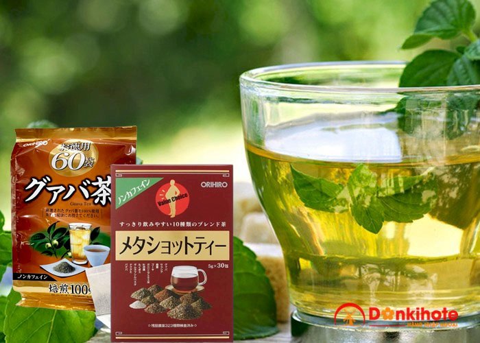 Cách uống trà giảm mỡ bụng của Nhật