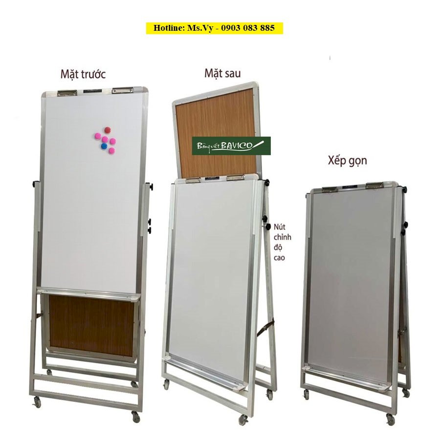 Bảng flipchart 2 mặt - mặt bảng viết bút lông từ Hàn Quốc