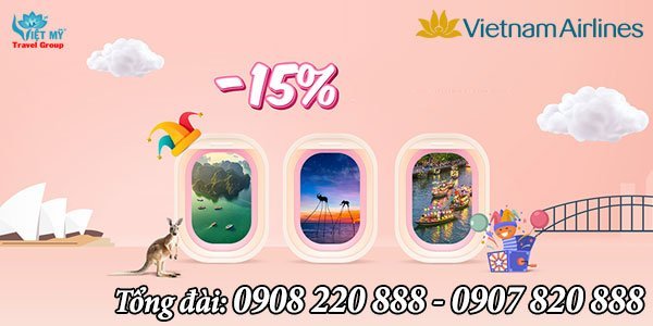 VNA giảm 15% giá vé máy bay giữa Úc và Việt Nam