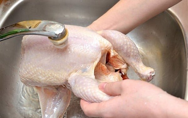 Cách làm sạch thịt gà