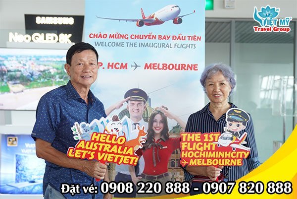 Vietjet khai trương đường bay thẳng giữa TP.HCM - Melbourne