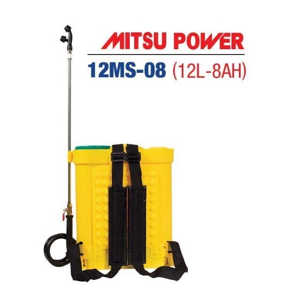 Bình xịt điện Mitsu Power 12 MS-08  12L, 8AH