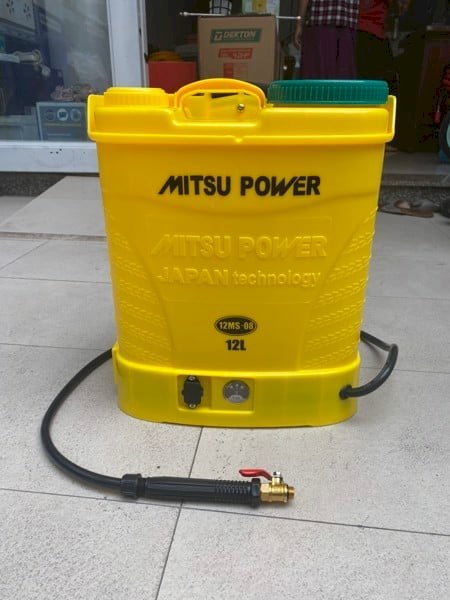 Bình xịt điện Mitsu Power 12 MS-08  12L, 8AH