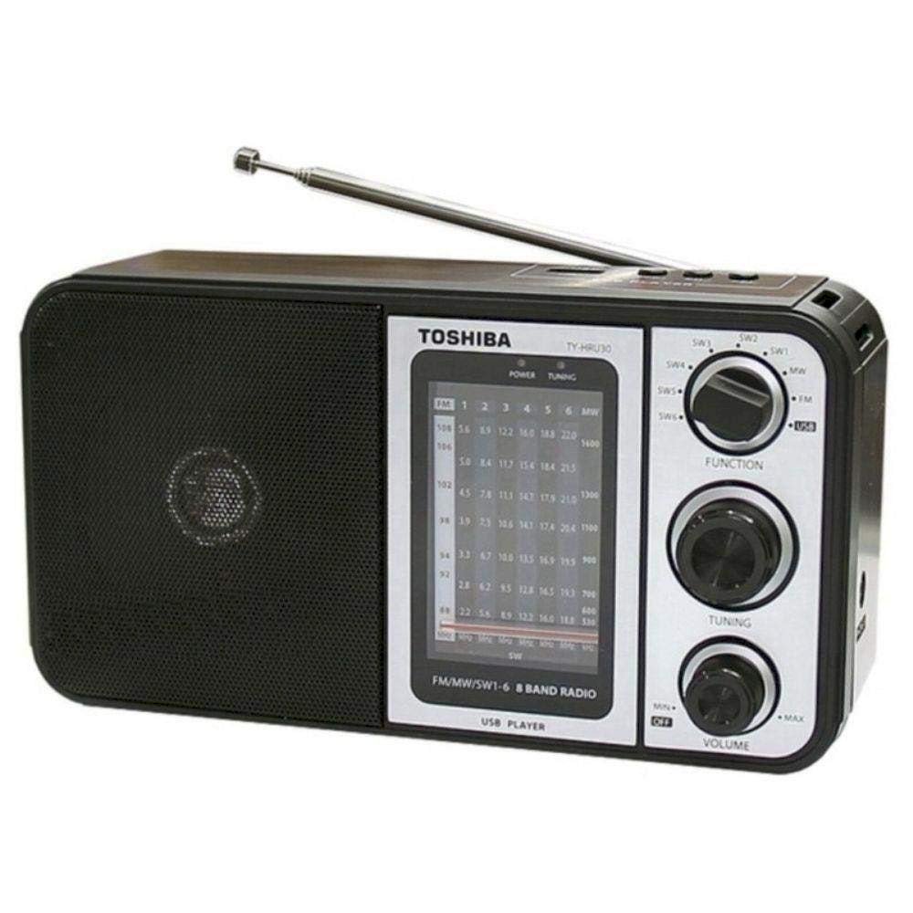 TOSHIBA TY-HRU30 Multi Band Radio with USB, Black : Amazon.in: Electronics
