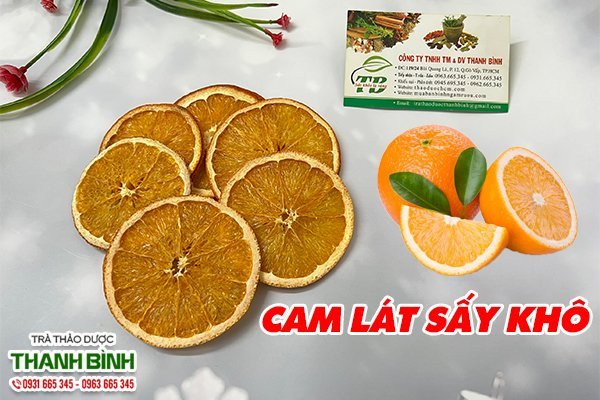 Cam lát vàng sấy khô - Thảo dược Thanh Bình