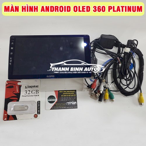 Lắp màn hình Android Oled 360 Platinum giá tốt tại Thanh Bình Auto