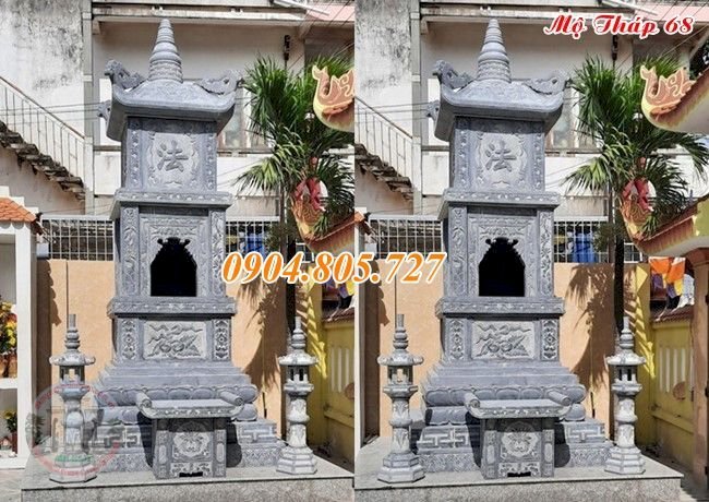 Các mẫu xây mộ tháp để hài cốt tại Đồng Nai