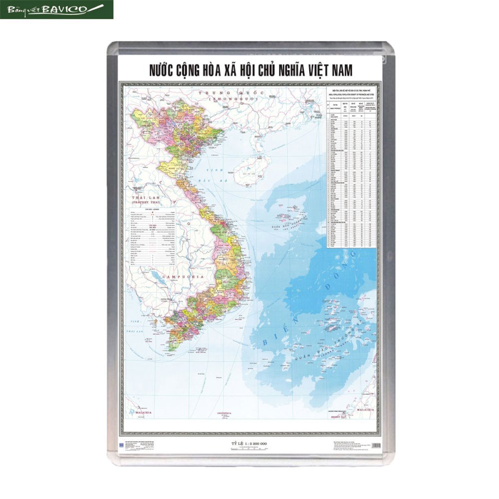 Bản đồ Việt Nam cho trường học