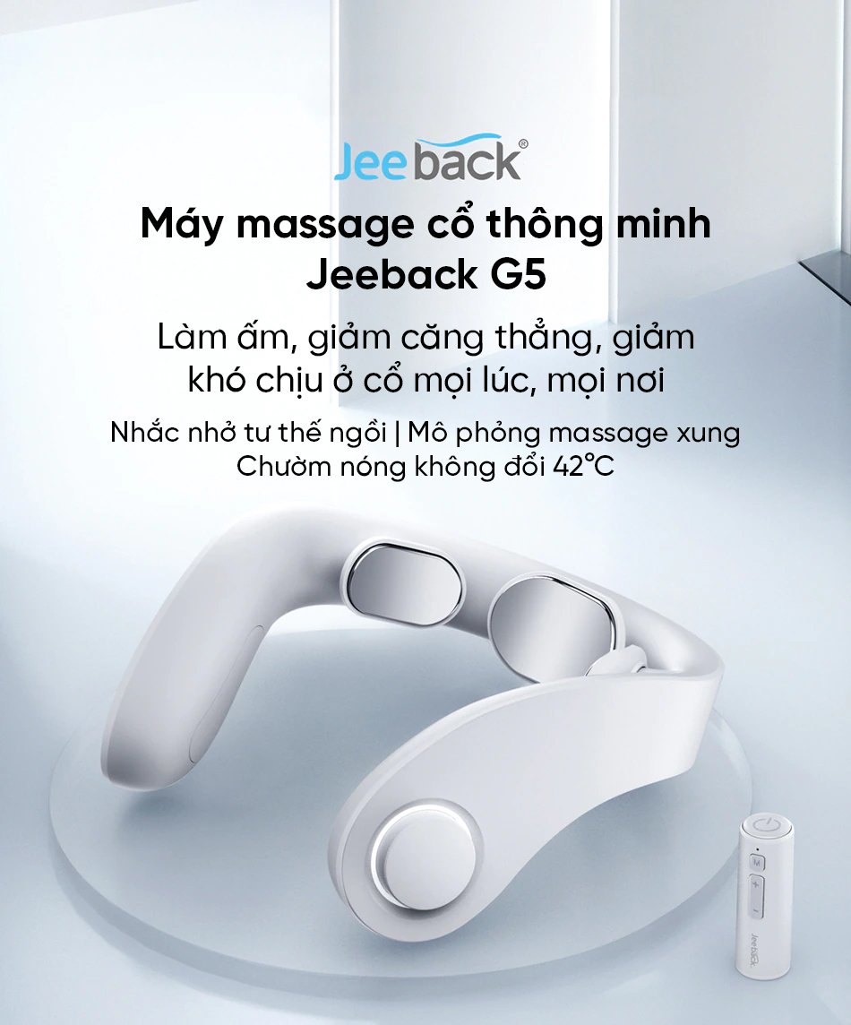 Trang bị 4 chế độ massage kết hợp sưởi ấm nhiệt