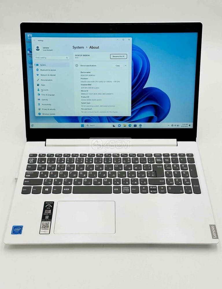 product-image-Lenovo Ideapad L3 15” Celeron 5205U 4/128GB SSD