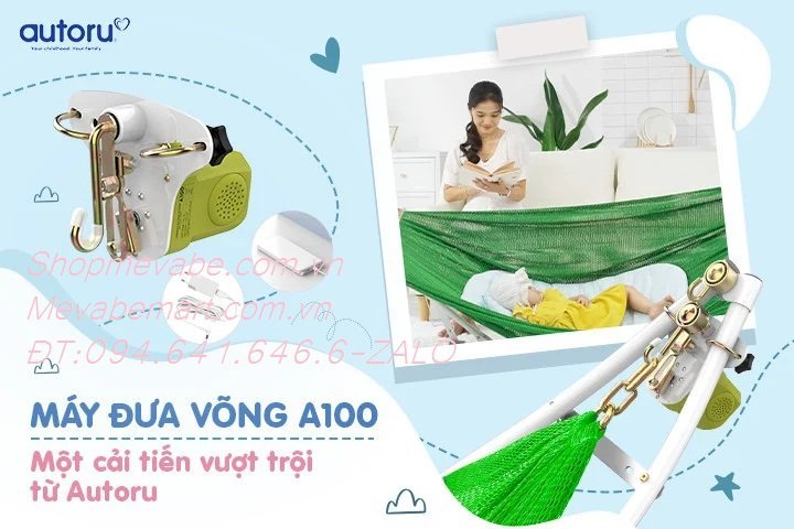 Máy đưa võng tự động Autoru E100 tải trọng 100kg