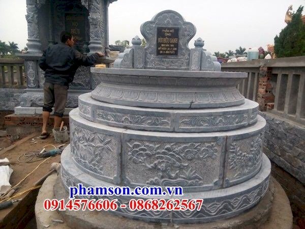 13 Mẫu mộ tròn bằng đá đẹp bán tại Phú Thọ