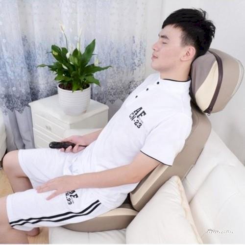 Ghế massage mini ayosun hàn quốc có bi hồng ngoại giảm đau toàn thân