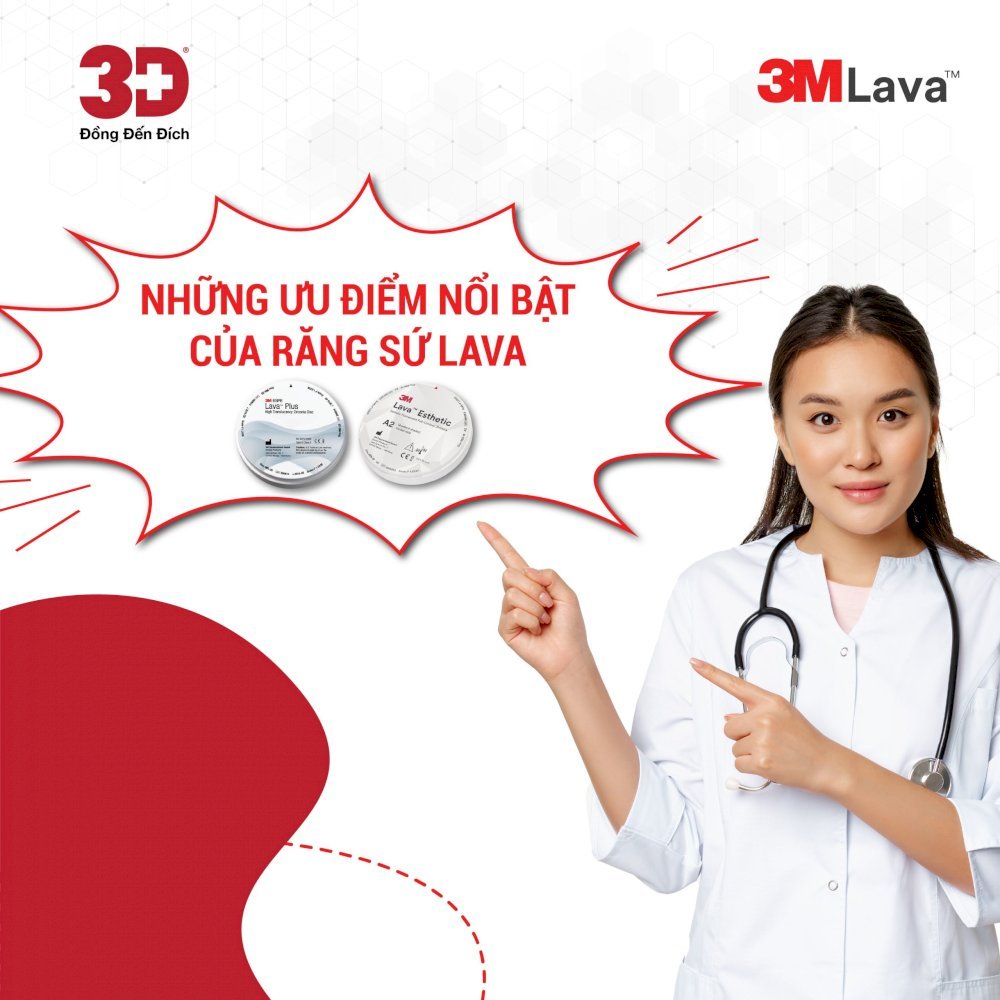 Text: Những ưu điểm của răng sứ Lava