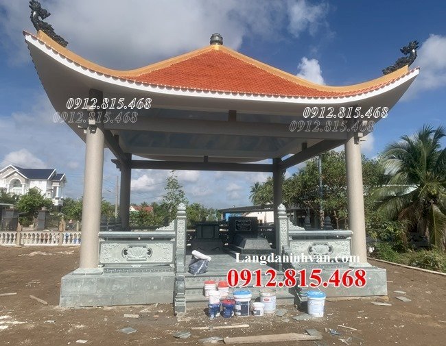 Xây nhà mồ đẹp tại Tiền Giang – 63 Mẫu khu lăng mộ, khu nhà mồ đá đẹp tại Tiền Giang