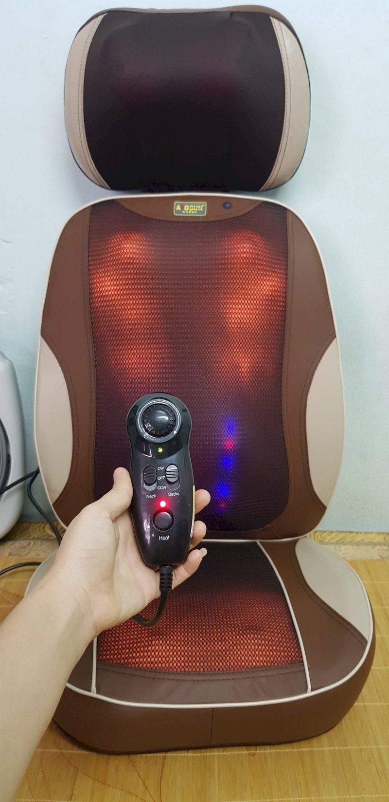 Ghế massage mini Ayosun Hàn Quốc thế hệ mới giúp giảm đau nhức toàn thân -  2.900.000đ | Nhật tảo