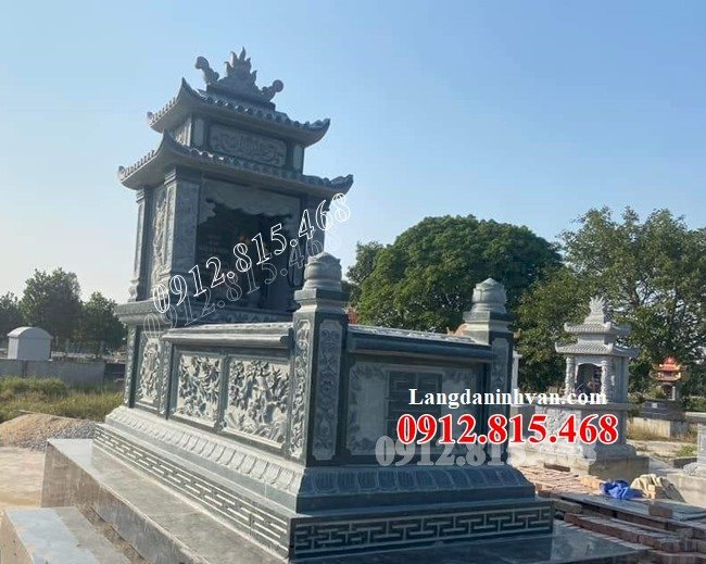 Mẫu mộ, chụp mộ đẹp xây kim tĩnh để tro cốt, hài cốt chuẩn phong thủy bán tại Đà Nẵng