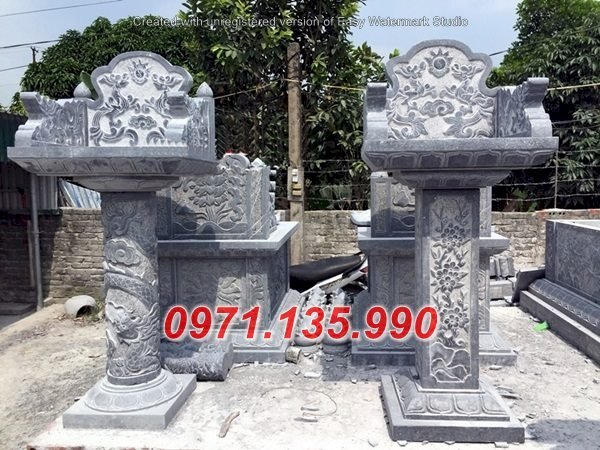 251 Am thờ bằng đá đẹp - Cây hương miếu thờ bằng đá khối + bán Ninh Bình Thanh Hoá