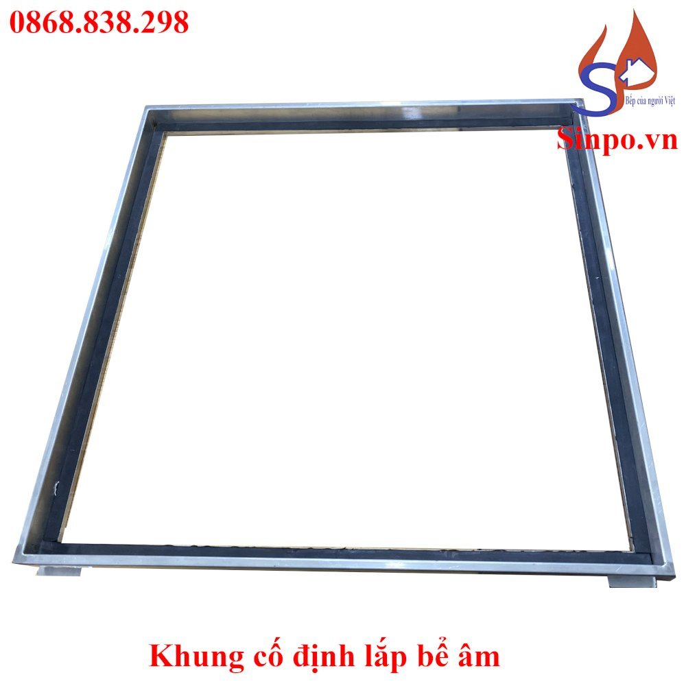 Khung cố định lắp bể âm