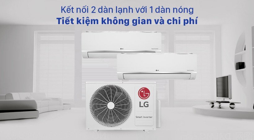 Máy lạnh Multi LG nhiều tiết kiệm chi phí