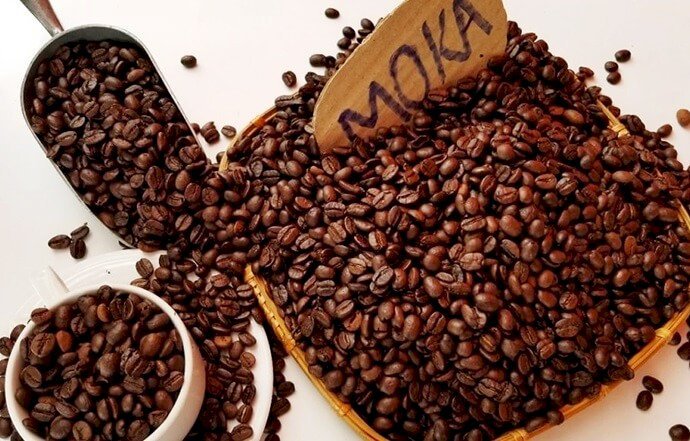 cà phê moka nguyên chất giá bao nhiêu