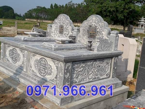 026 mẫu mộ đá đôi đẹp bán đồng nai