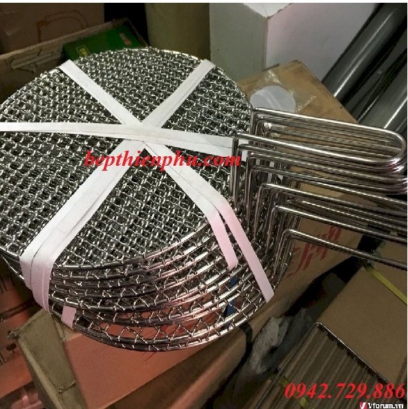 Vỉ nướng inox lưới giá rẻ tại Hà Nội