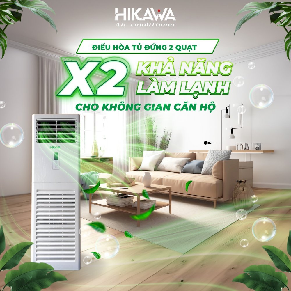 Máy lạnh đứng Hikawa - giá ưu đãi