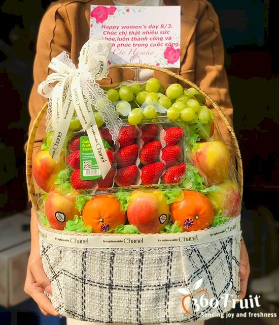 360Fruit - Cửa hàng bán giỏ trái cây tặng Giáng sinh uy tín, chất lượng