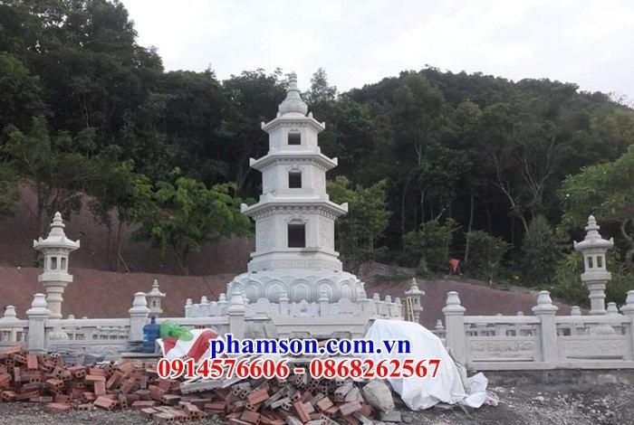 30 Tháp mộ đá đẹp nhất bán tại Bình Thuận cất giữ để đựng lọ bình hộp hũ quách hài tro cốt