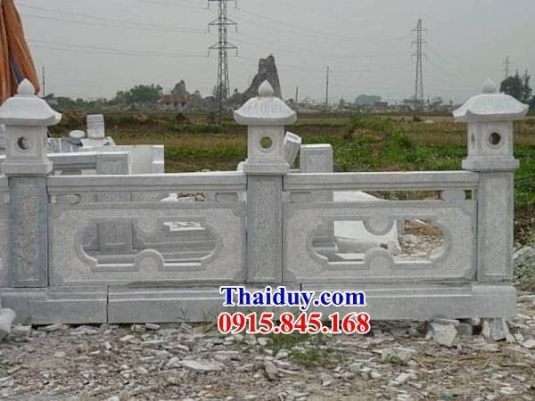 Thiết kế hàng rào lan can bằng đá mỹ nghệ Ninh Bình đẹp