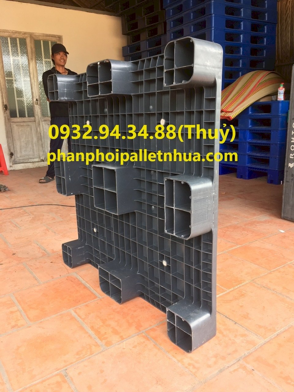 Bán pallet nhựa cũ tại Tiền Giang, liên hệ 0932.94.34.88(24/7)