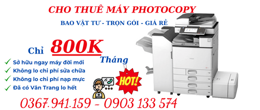 sửa chữa máy photocopy tại bình chánh