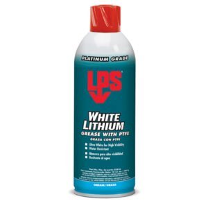 LPS White Lithium Grease with PTFE – Bình xịt bôi trơn